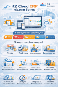 K2 ERP під ваш бізнес