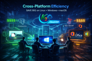 Чому Крос-платформеність вигідно з K2 ERP: Крос-платформеність