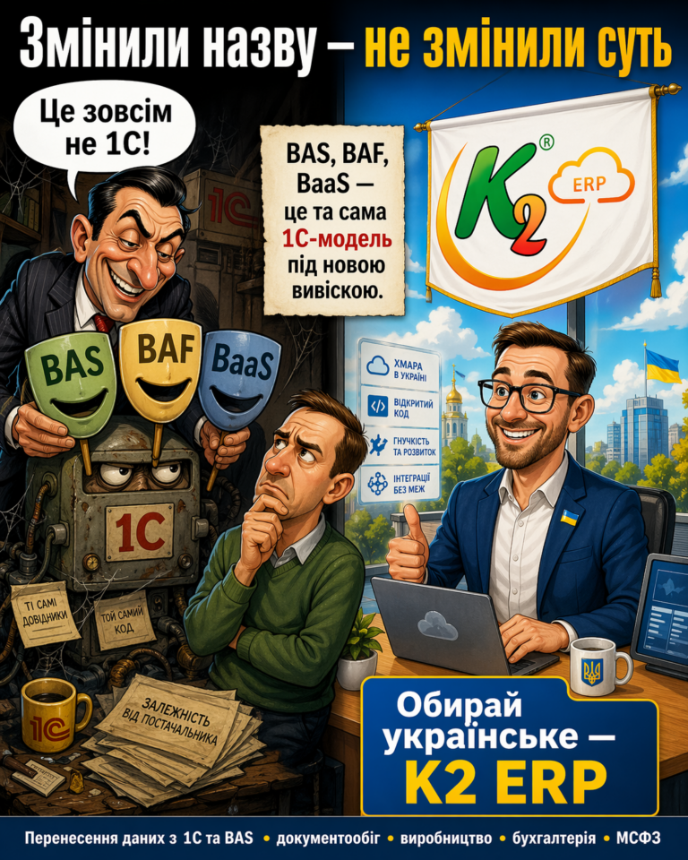 BAS, BaaS, BAF — це нова етикетка для старого 1С. Час називати речі своїми іменами