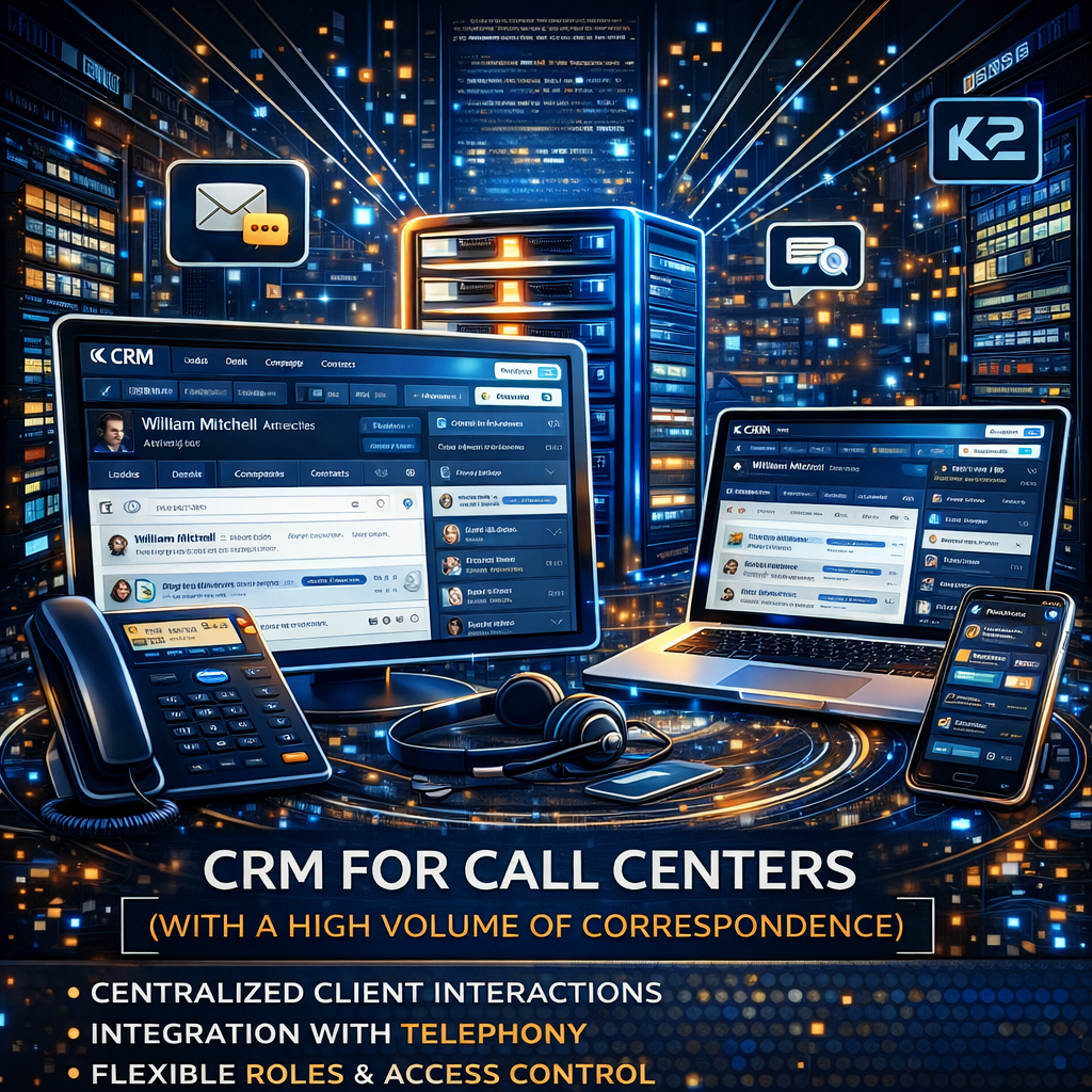 Чому CRM для Колл-центру вигідно з K2 ERP: CRM для Колл-центру 1 crm для колл-центру