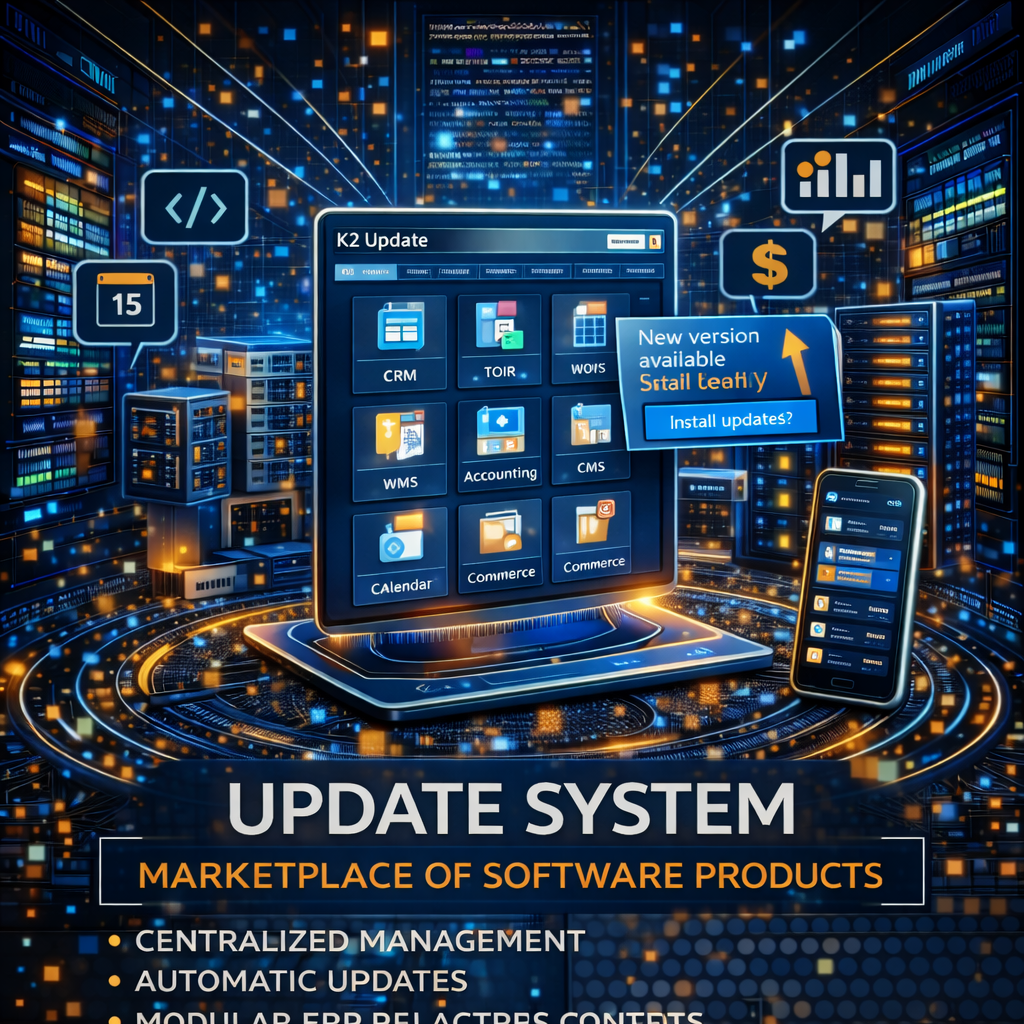 Чому Система оновлення (marketplace) вигідно з K2 ERP: Підхід оновлення (marketplace) 1 marketpace