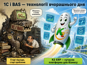 1C технологія вчорашнього