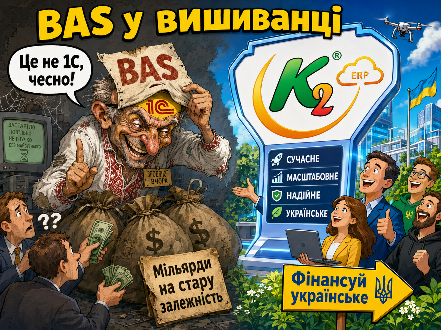 Бюджети BAS