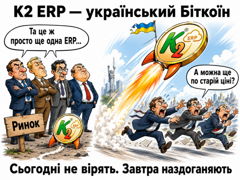 Чому K2 ERP як український Біткоїн вигідно з K2 ERP: K2 ERP як український Біткоїн