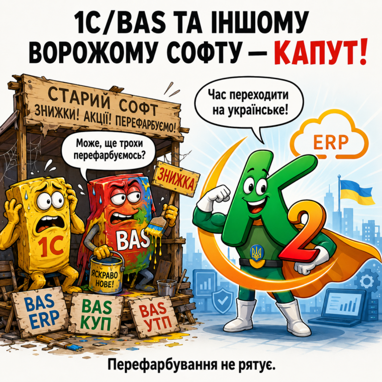1С/BAS та іншому ворожому софту — капут. Господарська одиниця даремно сподівається перечекати